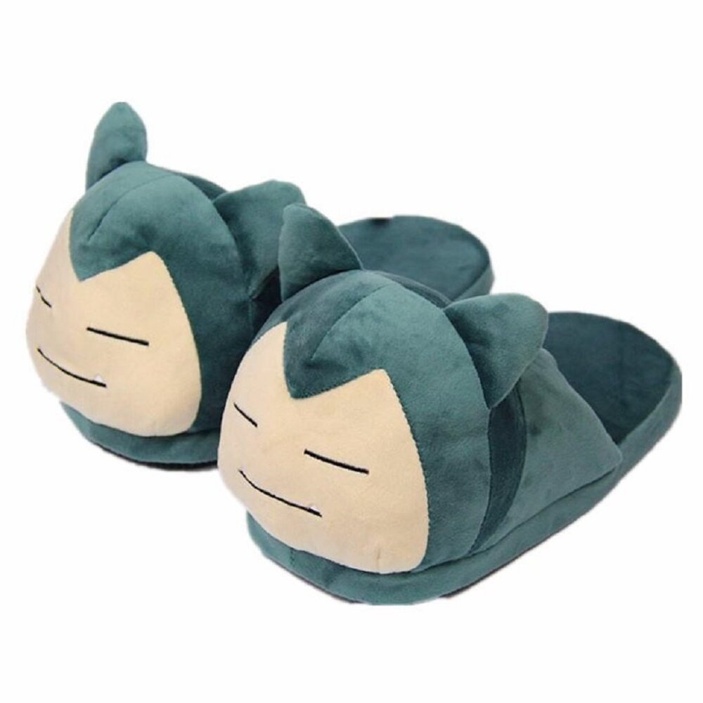 Snorlax Plush Slippers Cozy Indoor Soft Universal Fit for Teens & Adults